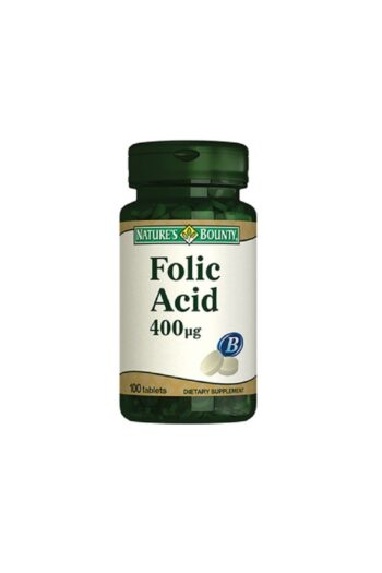 Natures Bounty Nature´s Bounty Folic Acid 400 Mcg 100 Tablet