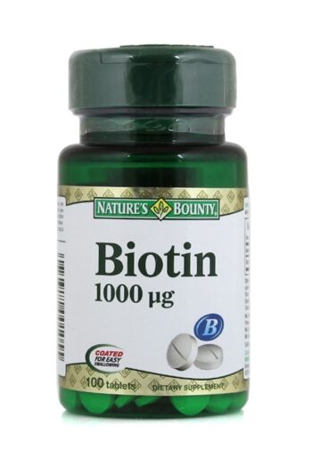 Natures Bounty Biotin 1000 Mcg 100 Tablet
