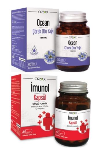 İMUNOL Imunol 40 Kapsül Ve Ocean Çörek Otu Yağı 1000mg 60 Kapsül