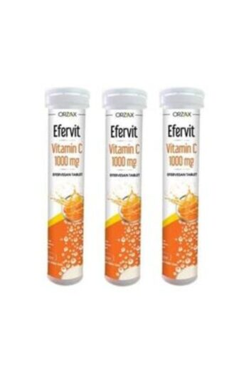 Ocean Efervit Vitamin C 1000mg 20 Tablet X 3