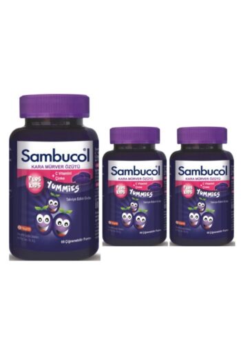 Sambucol Plus Kids Yummies 60 Çiğneme Tableti 3 Adet