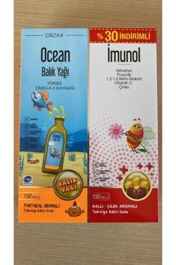 Orzax Ocean Balık Yağı & Immunol Şurup 150 ml %30