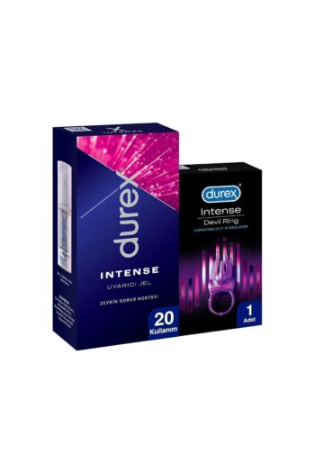 Durex Intense Little Devil Ring Titreşimli Halka + Durex Intense Uyarıcı Jel 10 ml Fırsat Paketi