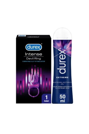Durex Intense Devil Ring Titreşimli Halka + Durex Extreme Anal Kayganlaştırıcı Jel 50ml