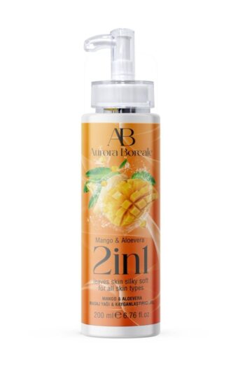 Aurora Boreale Masaj Yağı Ve Kayganlaştırıcı Jel 200 ml 2 In 1 Mango Aloe Vera Aromalı