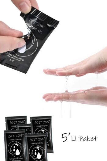 Do it Love – İpeksi Hassasiyet, Su Bazlı Kayganlaştırıcı Jel (5g) | Doğal ve Rahat Kayganlık – 5 li