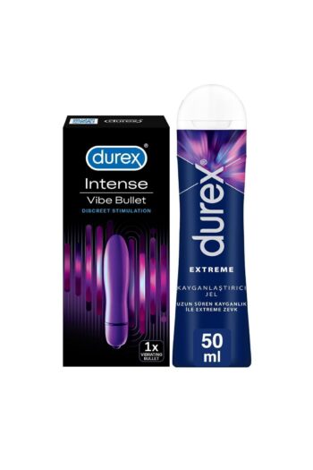 Durex Vibe Bullet Titreşimli Vibratör + Extreme Anal Kayganlaştırıcı Jel 50ml
