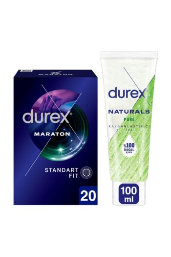 Durex Maraton Geciktiricili Prezervatif 20'li + Durex Naturals Pure Kayganlaştırıcı Jel Avantaj Paketi
