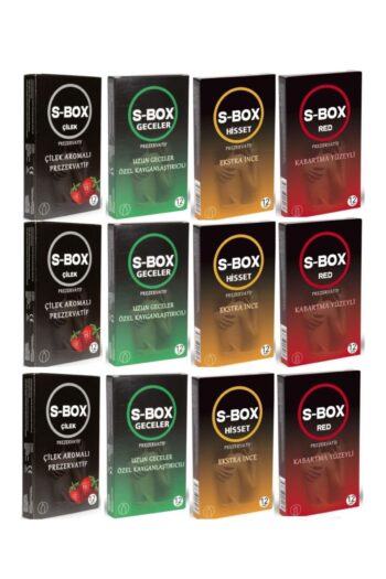 S-Box 144 Adet Natural Prezervatif Karma Fırsat Paketi