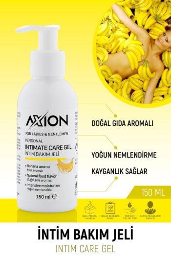 AXION İntim Bakım Jeli Kayganlaştırıcı Muz Aromalı 150 ml (((( Secret Kargo ))))