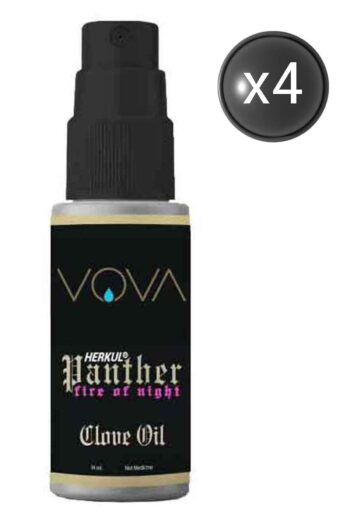vova Herkül Panther Clove Oil  Sprey For Men 4'lü Paket