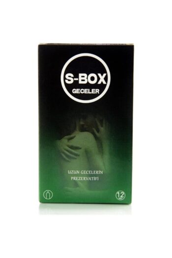 S-Box Geceler Prezervatif 12 Adet