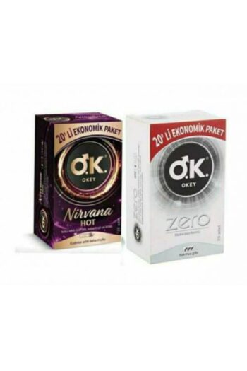 Okey Prezervatif Nirvana Hot 20 Li + Zero 20 Li