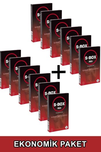 S-Box Dotted Prezervatif 12'li Ekonomik Paket
