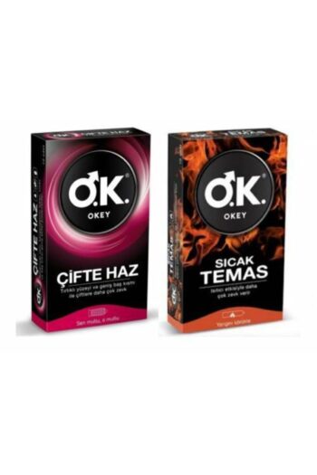 Okey Prezervatif Sıcak Temas 10 Lu + Çifte Haz 10 Lu
