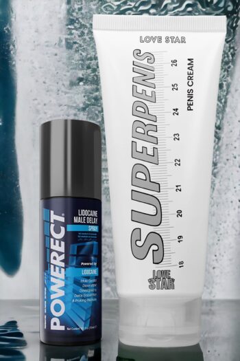 Love Star Erkeklere Özel Hollanda Teknolojisi: 50 ml Büyütme ve Krem ve 16 ml Sprey
