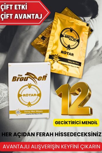 the brouzzer energy Brouzzer Uzun Etki Mendil Premium Seri 12'Lİ EKONOMİK SET
