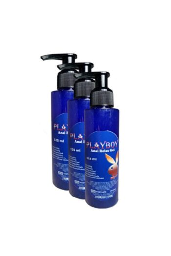 Playboy Lubricant Anl Relax Gel 125ml Anl Kayganlaştırıcı Gel 3 Adet