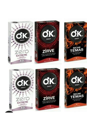 Okey Prezervatif Zero Extreme 20 Li + Zirve 20 Li + Sıcak Temas 20 Li