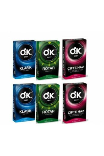 Okey Prezervatif Klasik 20 Li + Rötar 20 Li + Çifte Haz 20 Li