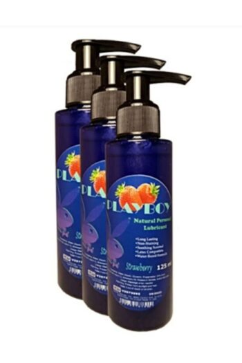 Playboy Çilek Aromalı Kayganlastırıcı Jel 125 ml 3 Adet