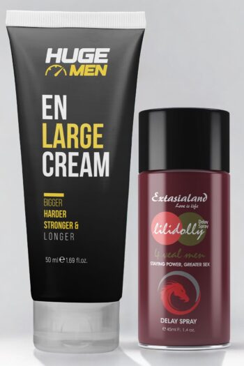 HUGE MEN Hollanda'dan İthal Penis Büyütücülü ve Geciktiricili Etkili 45 ml Sprey