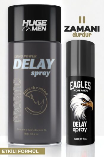 HUGE MEN Geciktirmeye Yardımcı 45ml Sprey ve 16ml Çözüm