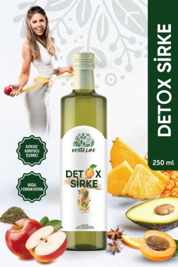 vesta life Detox Sirkesi - Ödem Atmaya Doğal Fermante Detox suyu- 250ml