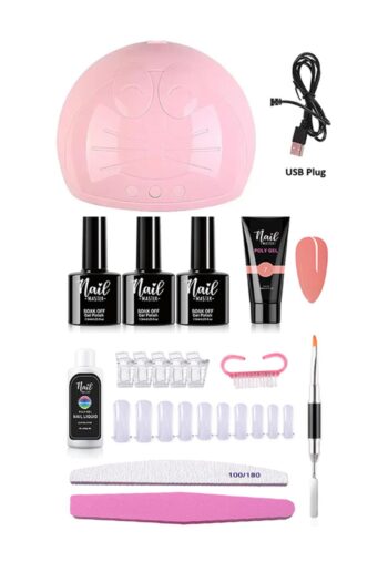 Nail Master Mini Poly Gel 45w Tırnak Seti 15ml