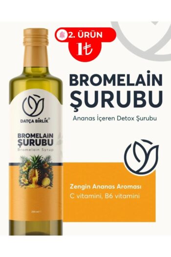 DATÇA BİRLİK Bromelaın Ananas Içeren Detox Şurubu (KOENZİM Q10 VE L-KARNİTİN ILAVELİ)