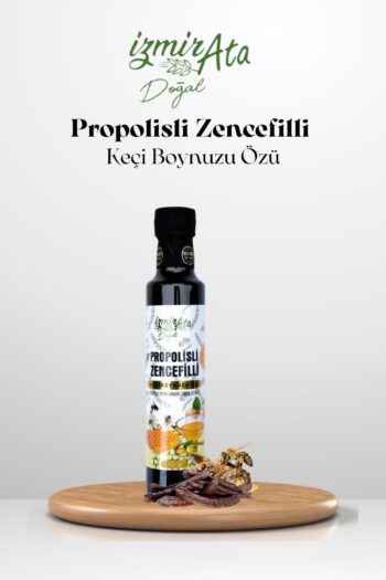 İZMİRATADOĞAL Izmir Ata Propolisli Zencefilli Keçiboynuzu Özü- 350 ml