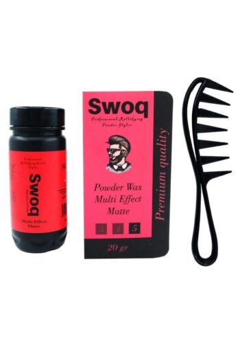 SWOQ Saç Şekillendirici Pudra Wax-toz Wax No:3 20gr & Şekil Tarağı