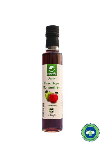 Organik Gurme Organik Elma Suyu Konsantresi 330 Gr