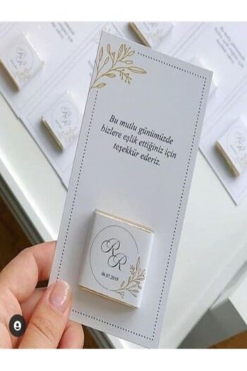 SHE HEDİYELİK Kız Isteme Söz Nişan Çikolatalı Kart Hediyelik 50 Adet