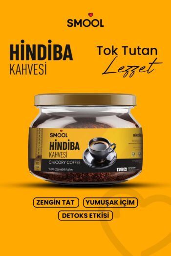 SMOOL Hindiba Kahvesi Detox Kahve 1 Aylık (60 KULLANIM) Net 150gr kilo vermeye ödem atmaya yardımcı diyet