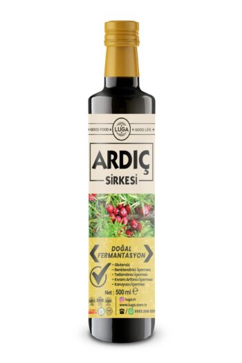 Luga Ardıç Sirkesi 500 ml - Doğal Fermantasyon, Katkısız