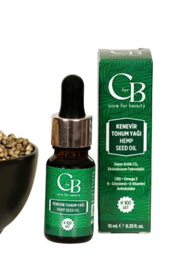 CforB Cosmetics %100 Saf Süper Kritikteknolojisi Sıkım Kenevir Tohum Yağı 10ml