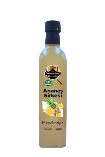 Tarihi SultanAhmet Baharatçısı Ananas Sirkesi 500 ml (Doğal Fermente) (Özel Üretim)