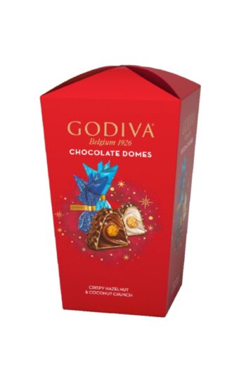 Godiva Chocolate Domes New Year Serisi Assorted Çikolata 123 Gr Hindistancevizli - Fındıklı Çikolata