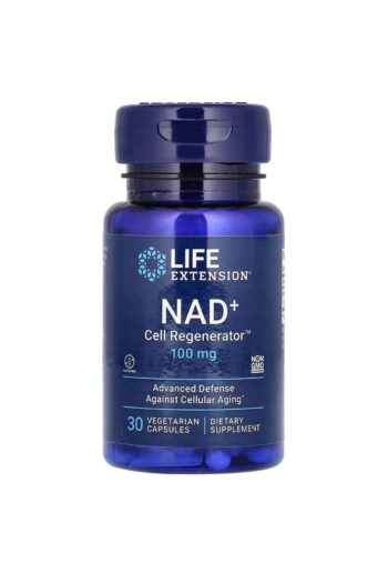 Life Extension Nad+ Cell Regenerator 100 Mg 30 Vegetarian Capsules