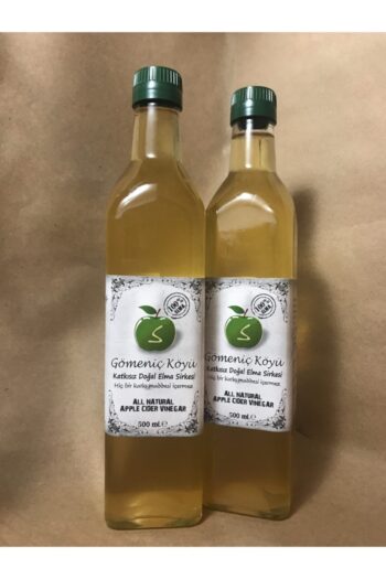 gömeniç köyü Doğal Fermente Elma Sirkesi 500ml(2 ADET)(5YILLIK)