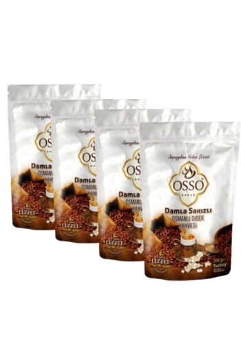 OSSO KAHVE Osso Damla Sakızlı Dibek Kahvesi 200 gr X 4 Adet