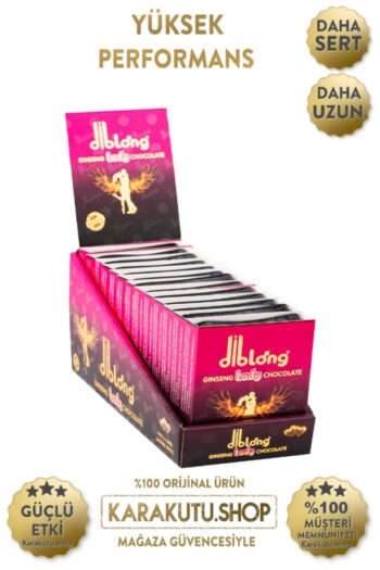Diblong Lady Çikolata 12'li | Karakutu. | Istek Artrıcı | Ginseng