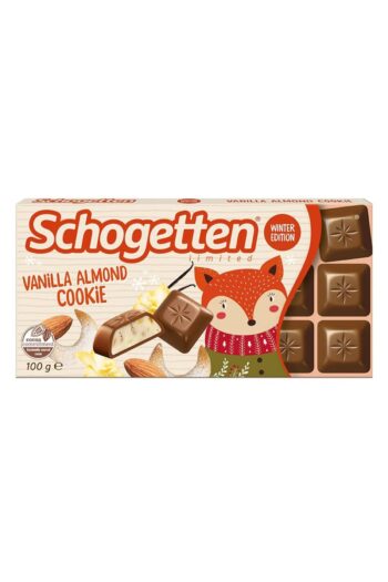 Schogetten Limited Winter Edition Vanilla Almond Cookie Çikolata 100 g