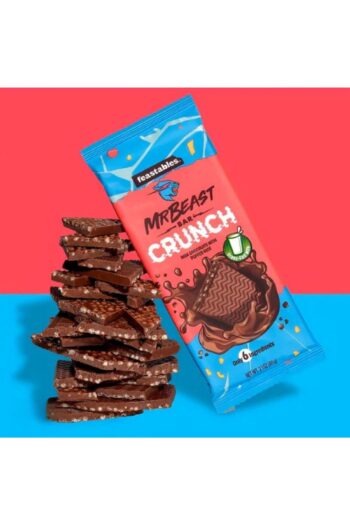 Feastables Mrbeast Crunch Milk Chocolate Wıth Puffed Rice 35 gr