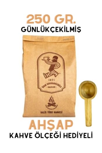 ihsan kurukahvecioğlu halefleri İhsan Kuru Kahvecioğlu Halefleri Odun Ateşinde Kavrulmuş Türk Kahvesi 1 Kg.(250 GR.*4)