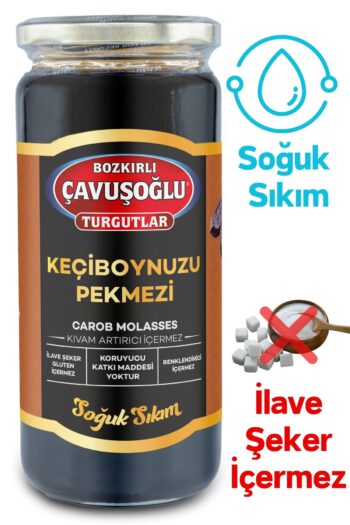 Bozkırlı Çavuşoğlu Soğuk Sıkım Keçiboynuzu Harnup Pekmezi 620g