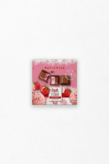 Patiswiss Cool Cubes Çilekli Sütlü Çikolata 88g