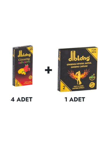 Diblong Bonbon 4 Adet ve Kapsül %100 Orijinal Ürün Aynı Gün Gizli Kargo