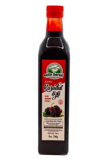 Gelin Deresi Balıkesir Havran Doğal Ev Yapımı Karadut Özü 700gr.tamamen Şekersizdir.